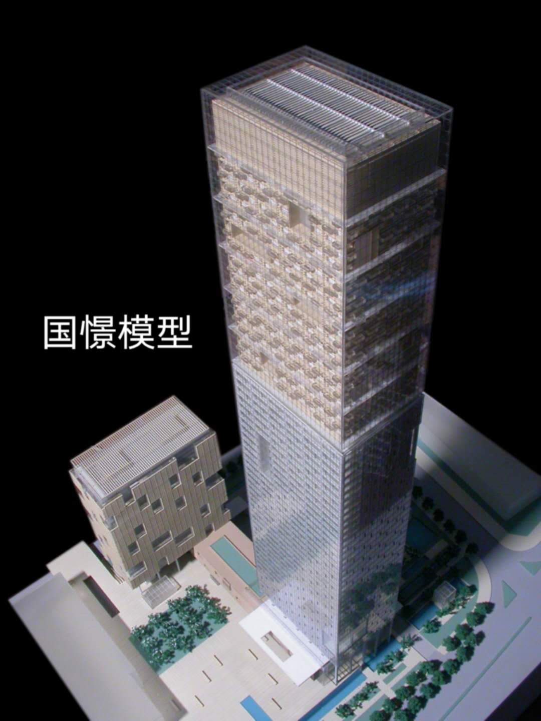 铁门关市建筑模型