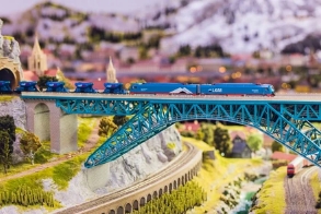 铁门关市桥梁模型
